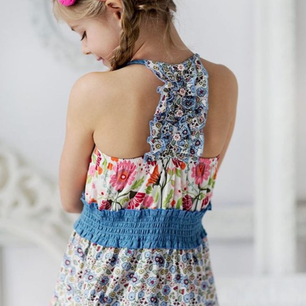 Matilda Jane Ocean Breeze Maxi Dress 6 NWT
